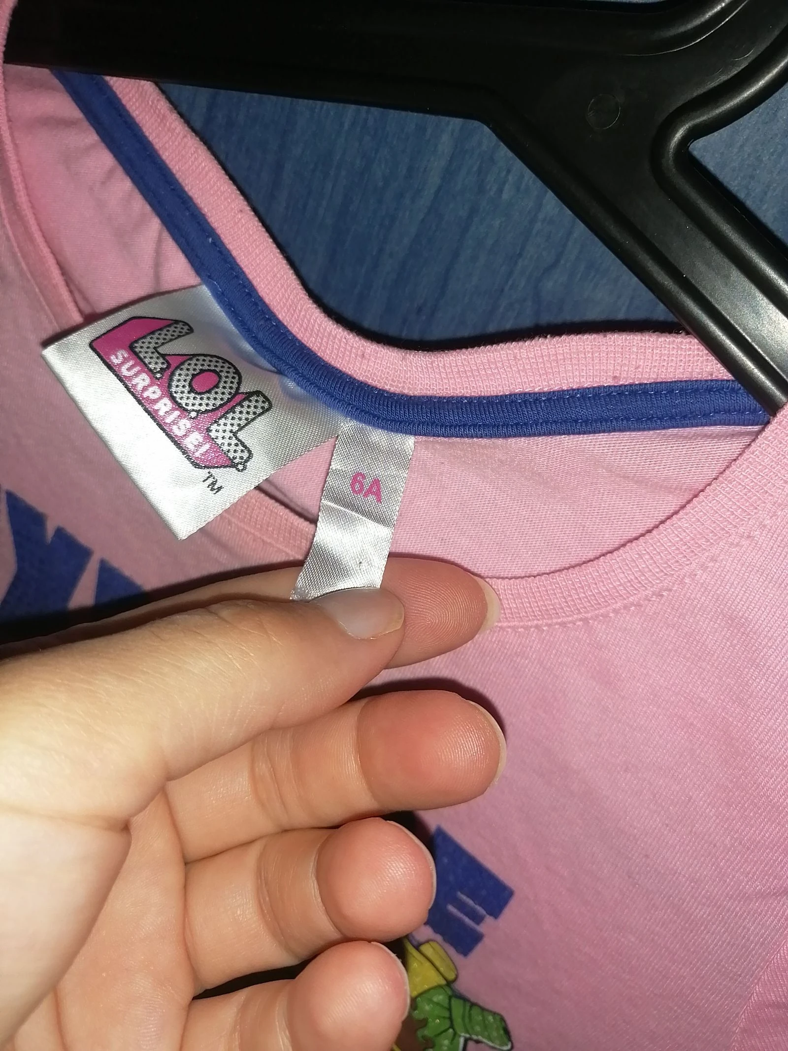 Camiseta lol 6 anos menina – photo 3
